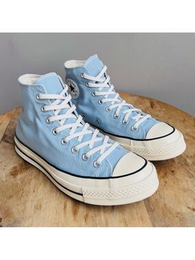 Converse Chuck Taylor 70 High Light Armory Blue Size 10 Sneakers